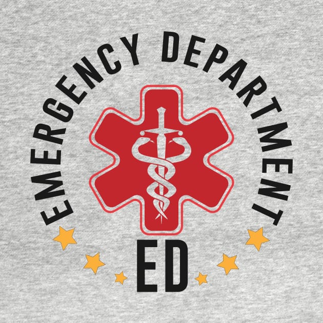 Emergency Department Emergency Room Nurse Healthcare by Flow-designs